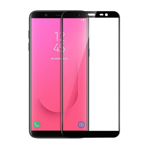 Samsung Galaxy J8 6D Tempered Glass Screen Guard