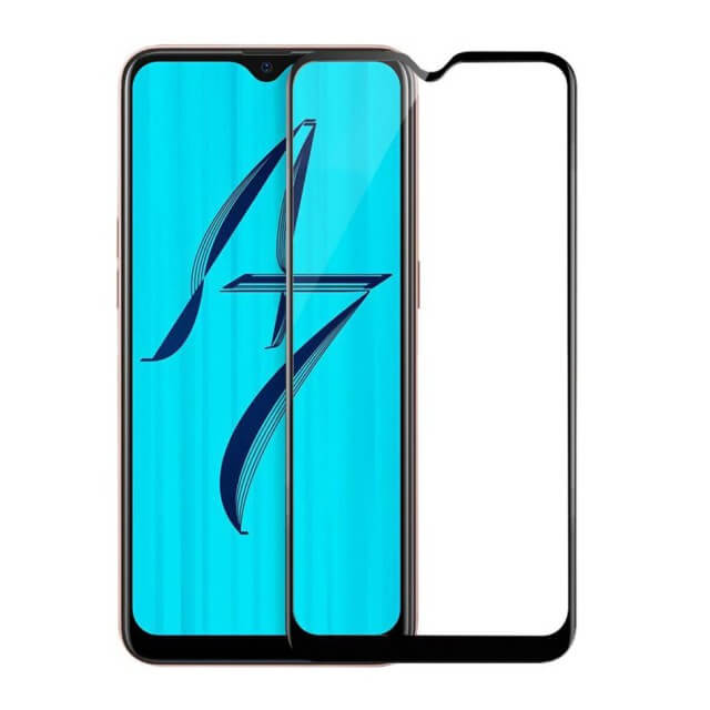 Oppo A7 6D Tempered Glass Screen Guard