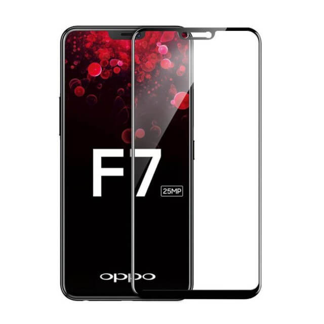 Oppo F7 6D Tempered Glass Screen Guard