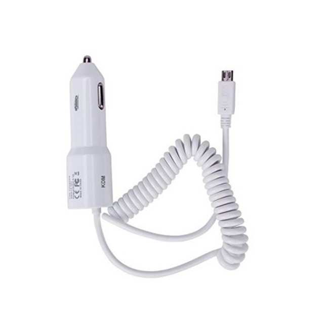 KDM 3.4 USB Fast Charger Dual USB Port – White
