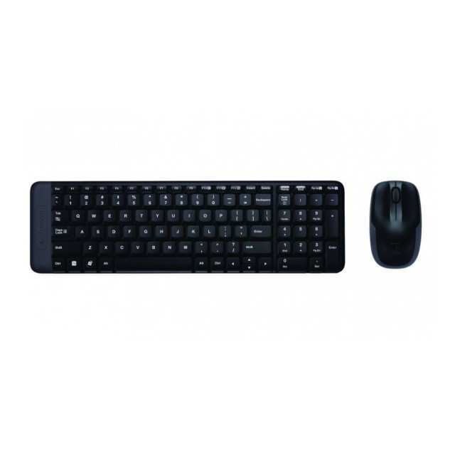 Computer Keyboard and Mouse Combo Logitech MK220