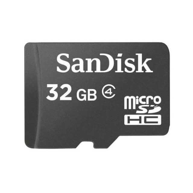 SanDisk Micro SD 32GB Memory Card