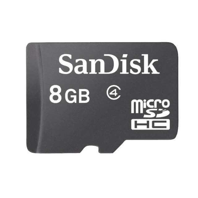 SanDisk Micro SD 8GB Memory Card