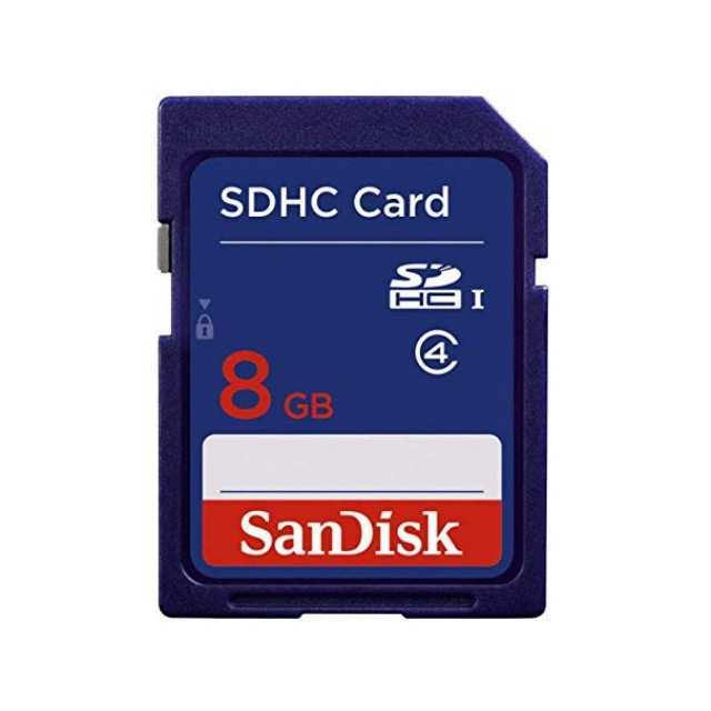 SanDisk SD Card 8GB Memory Card