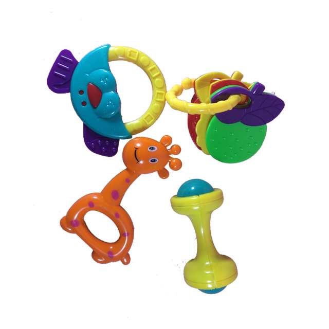Carnivel Multicolor Baby Bell Toys Set