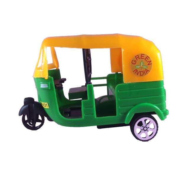 Green India CNG Toy Taxi Auto Rickshaw
