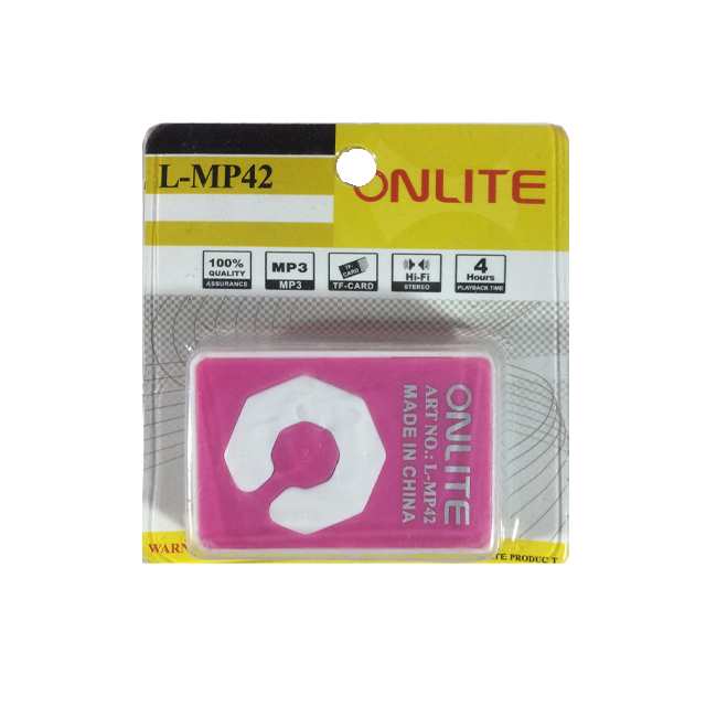 Portable MP3 Player Onlite Art No: L-MP42