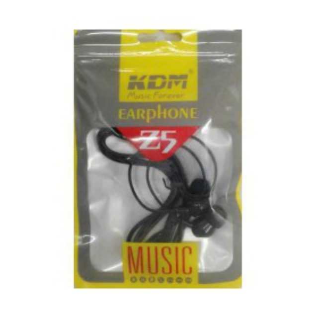 Stereo Black 3.5mm Earphone (Hifi Sound Effect) – KDM Z5