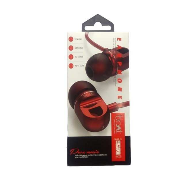 Wired Stereo Sound Boat Earphone with Mic