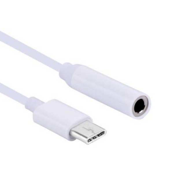 Type C to 3.5mm Jack Connector Cable – White