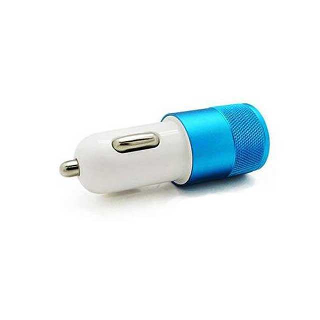 iTouch Plus Mobile Car Charger 2USB – Blue
