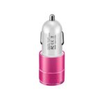 iTouch Plus Dual USB 2.1A Car Charger Adapter - Pink