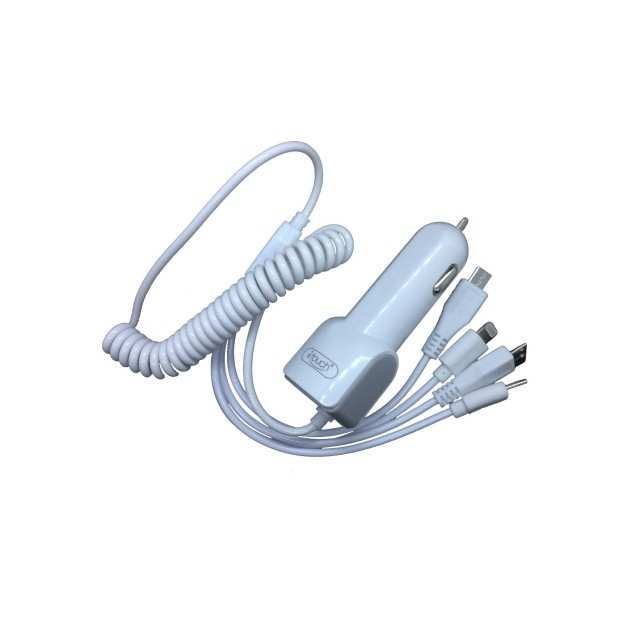 iTouch CC-600 5in1 Car Charger 3.1A – White