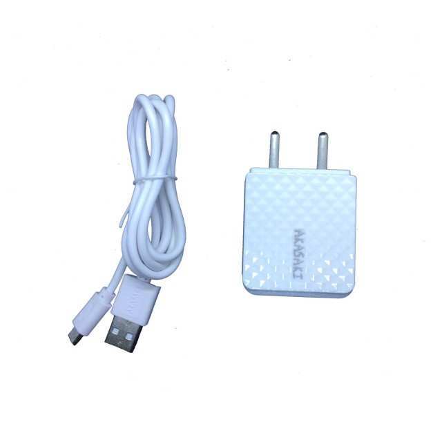 Dual USB DC 5V/2.4A Aksaki Charger Adapter