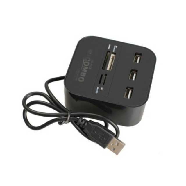 All in One Card Reader USB2.0/USB1.1 Black