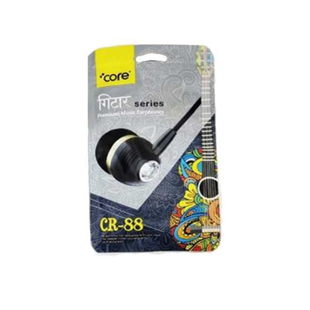 Premium Music Earphones 3.5mm – Core CR-88