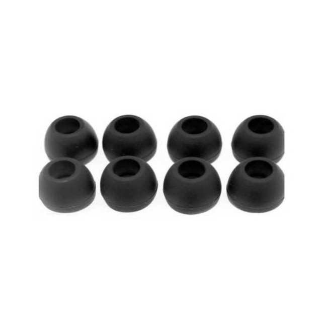 Eearphone Soft Silicon Eartip 20 Pcs Black