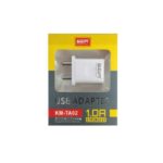 Travel Adapter 2.1A Single USB - KDM