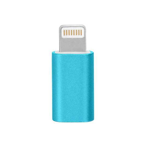 Mobile USB Cable Converter Micro USB to IP5 – Blue