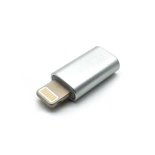 Android to Iphone Charging Converter – Silver
