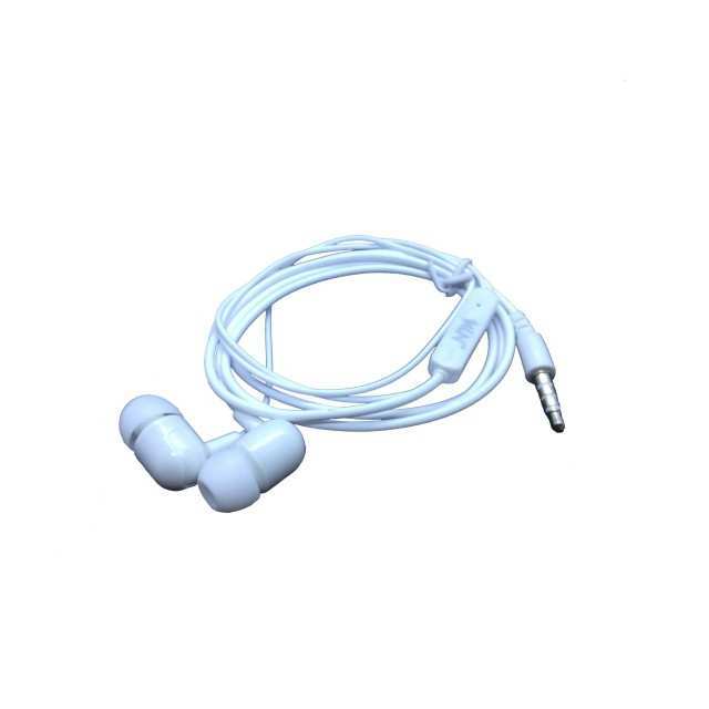 MLN Power Ful Bass White Earphone – MPB2