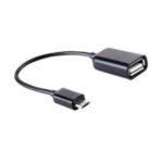 KDM Micro USB OTG Adapter USB2.0 - Black