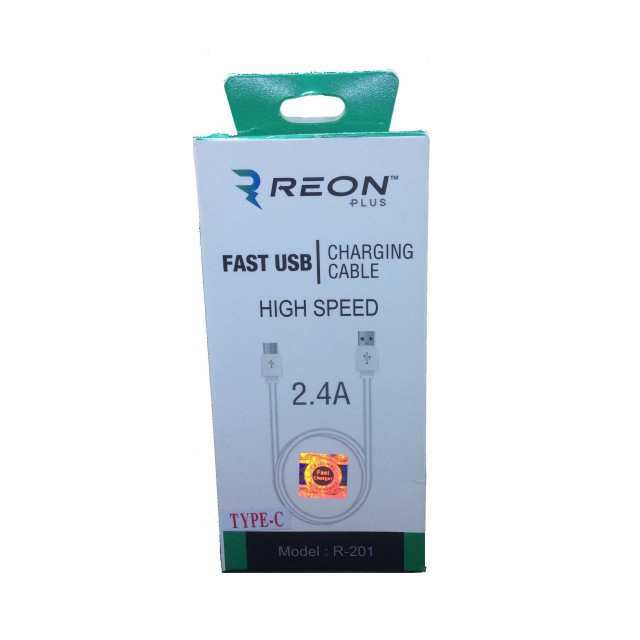 Type C High Speed Data Cable White – Reon Plus R201