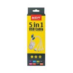 Data Transmiting Cable Micro USB/IP5/IP4/P1000 Connectors