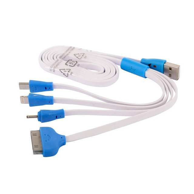 KDM 5in1 USB Charging Cable Android and iOS Devices